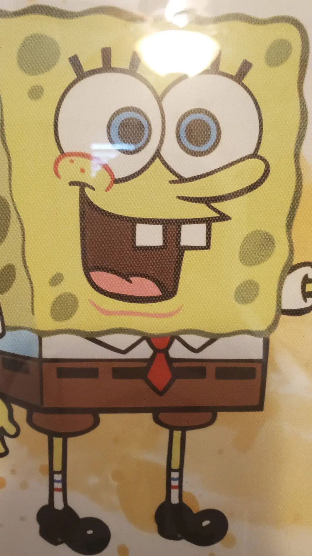ai character: Spongebob background