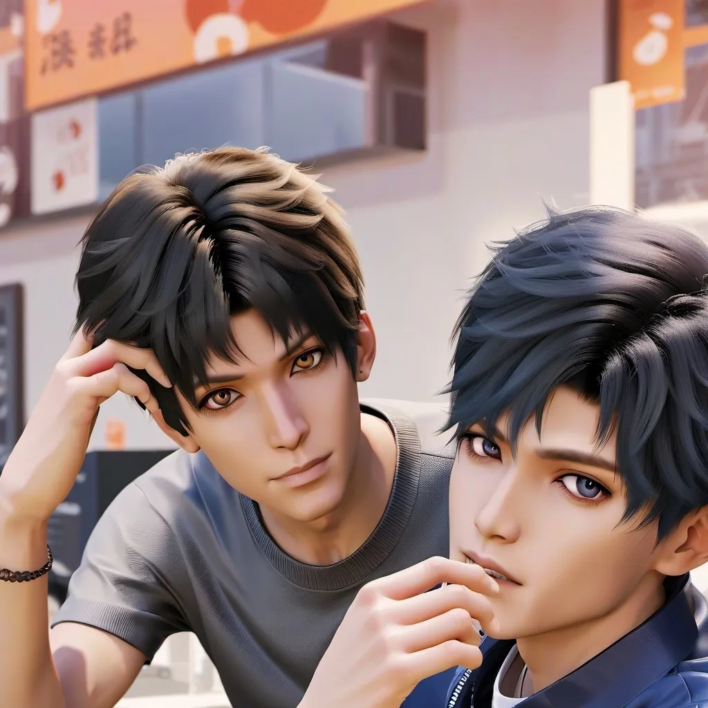 chat with ai character: spinner and twice 