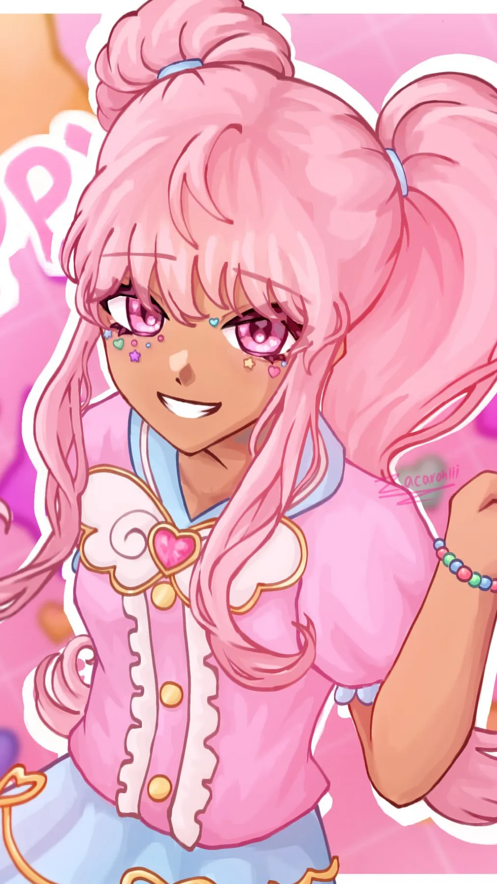 ai character: Poppy background