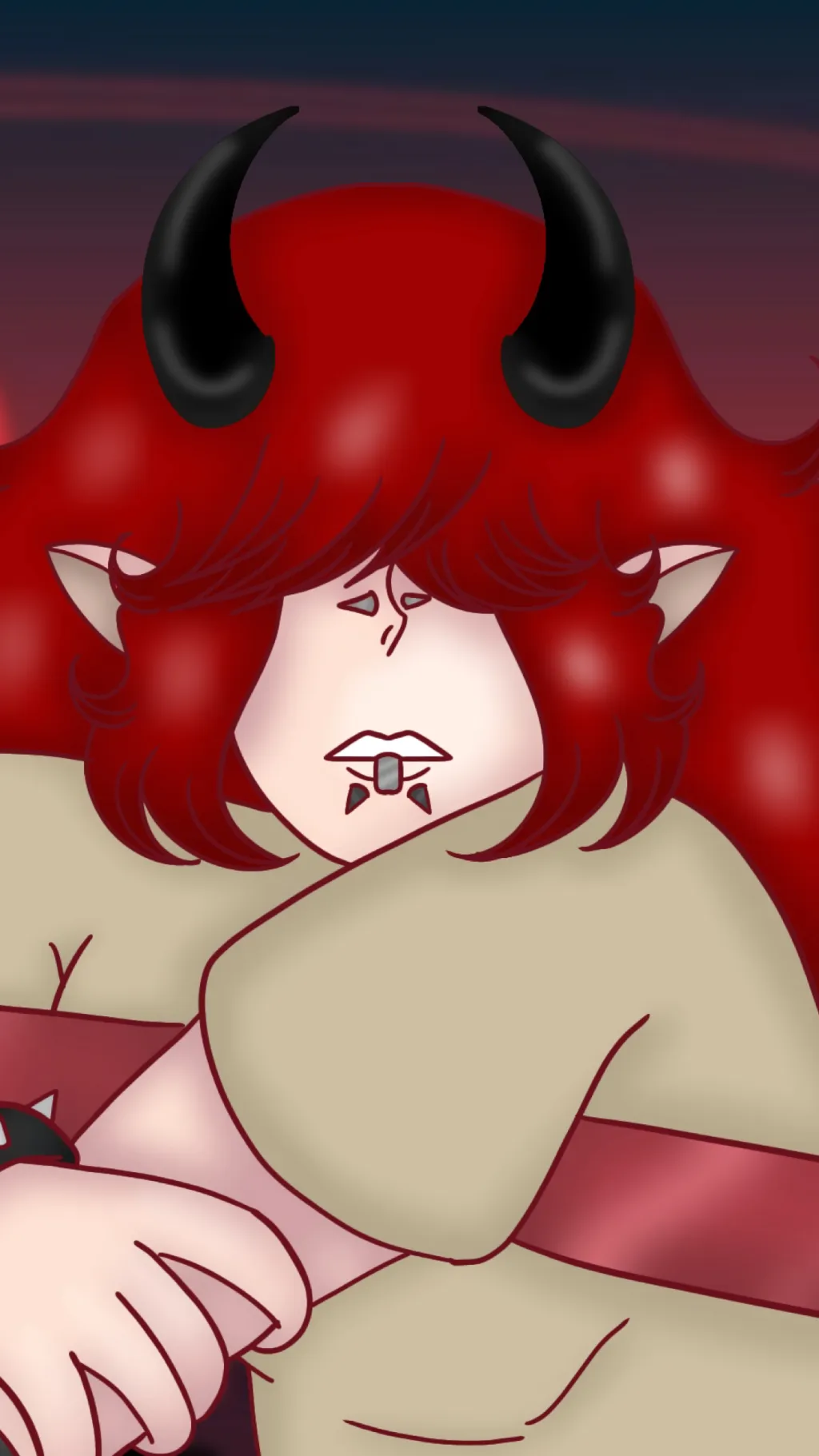 ai character: Axel Flare  background