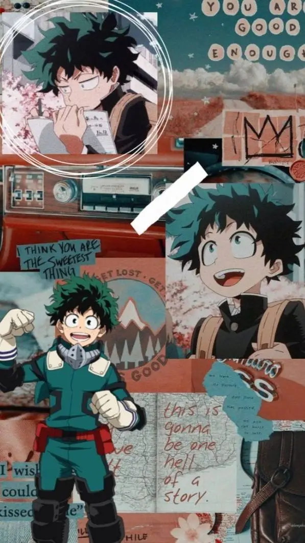 ai character: Izuku Midoriya background
