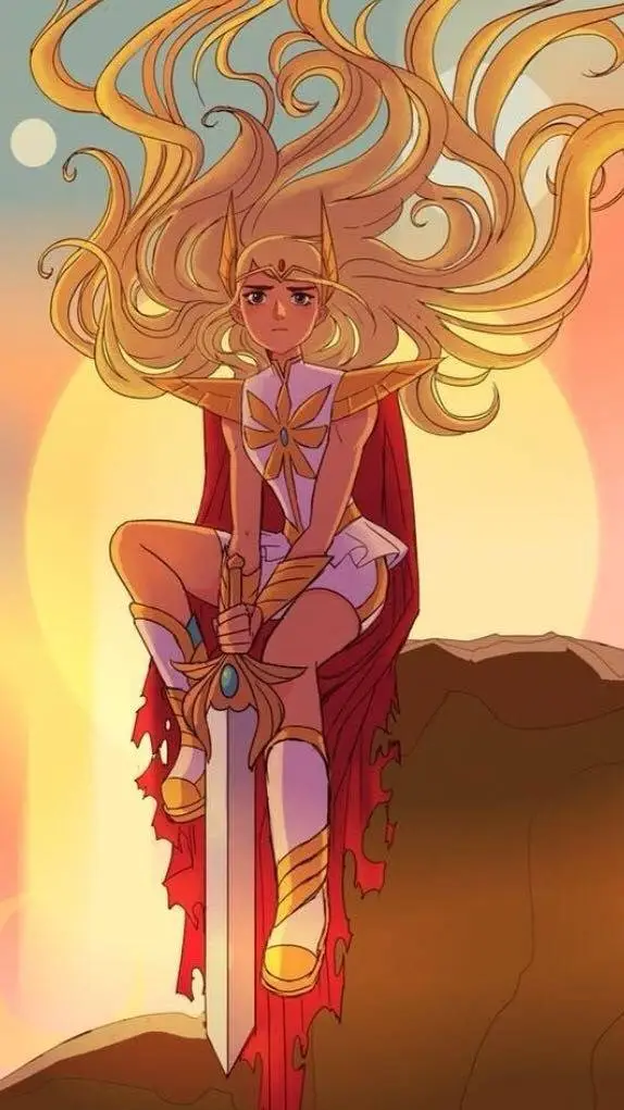 ai character: Adora / She Ra background