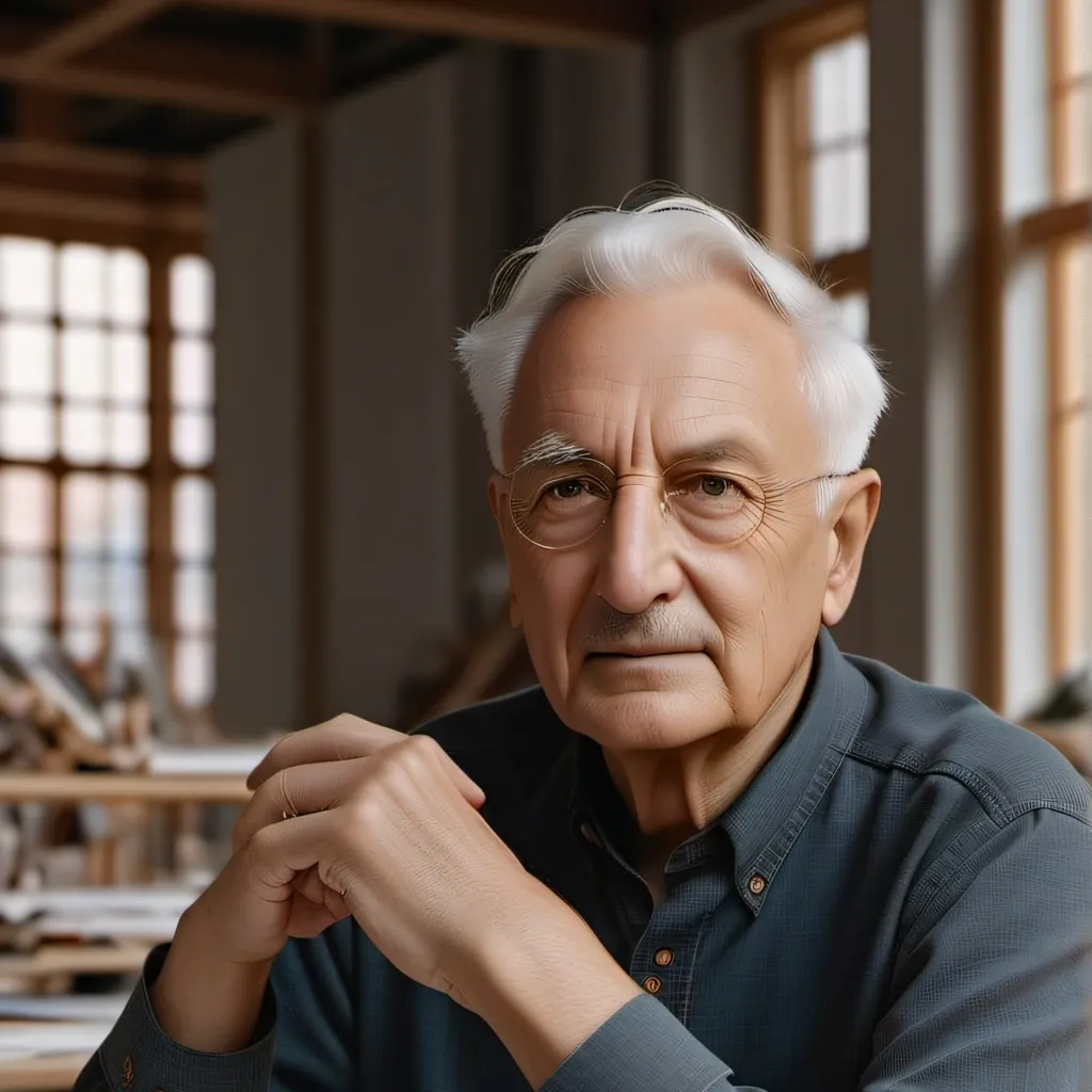 chat with ai character: Frank Gehry