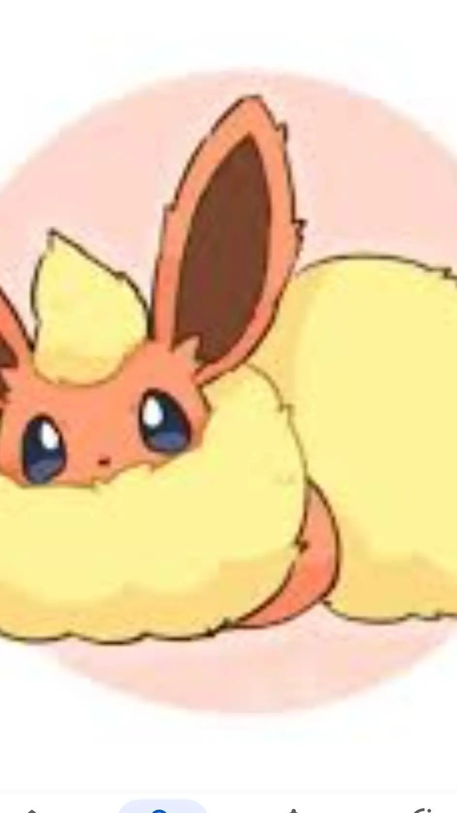 ai character: Flareon ❤ 🔥 background