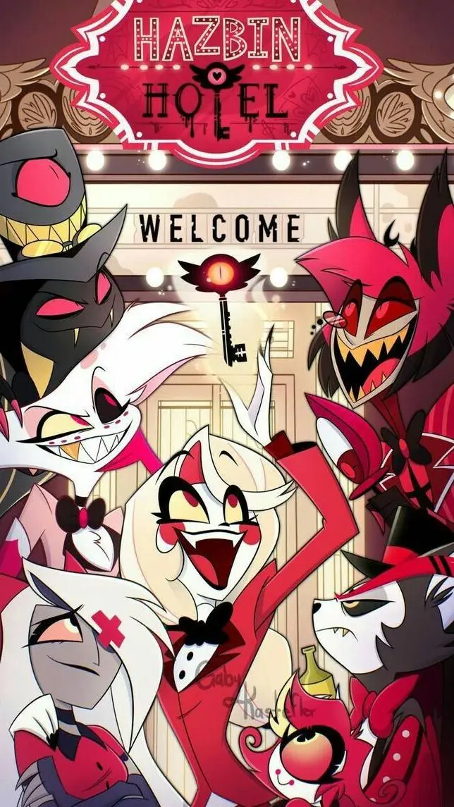 ai character: Hazbin hotel background