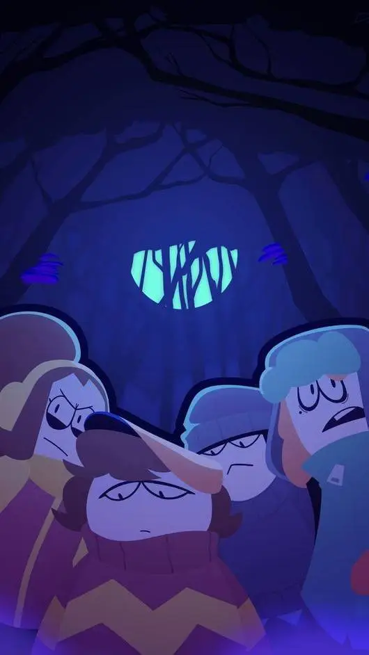 ai character: Spooky Month ep 7 background