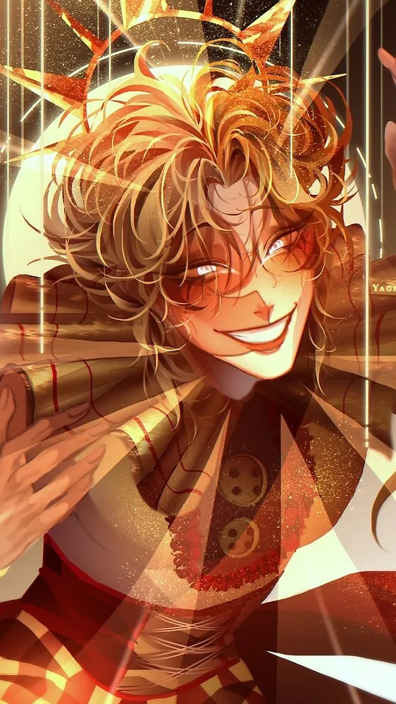 ai character: Sunrise background