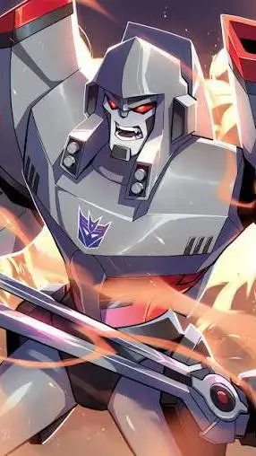 ai character: TFA Megatron  background