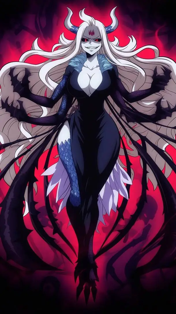 ai character: Demon Queen background