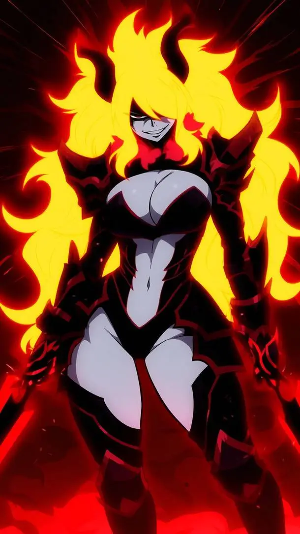 ai character: darkness Knight background