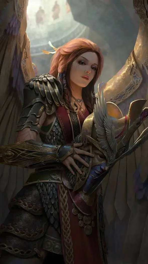 ai character: Freya background
