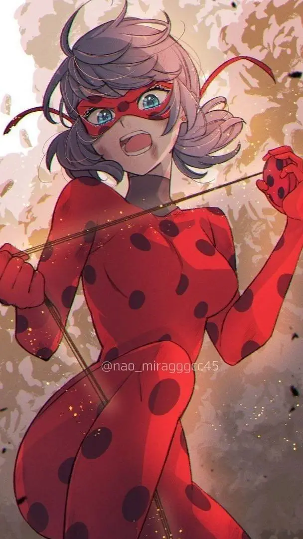 ai character: ladybug  background