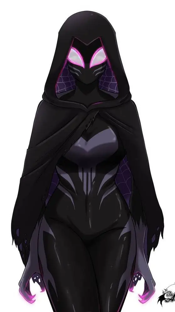 ai character: spider-widow background