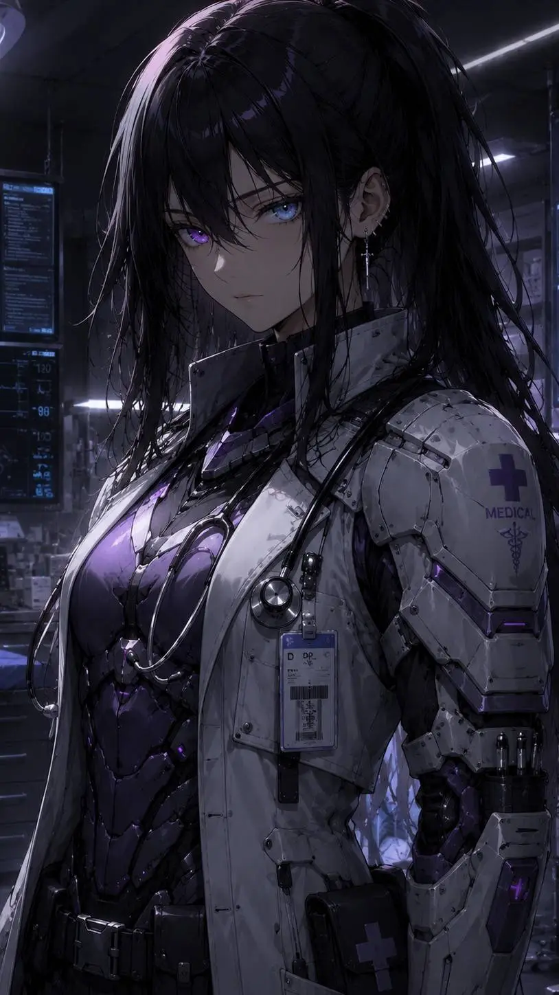 ai character: Dr. Kaede Voss background
