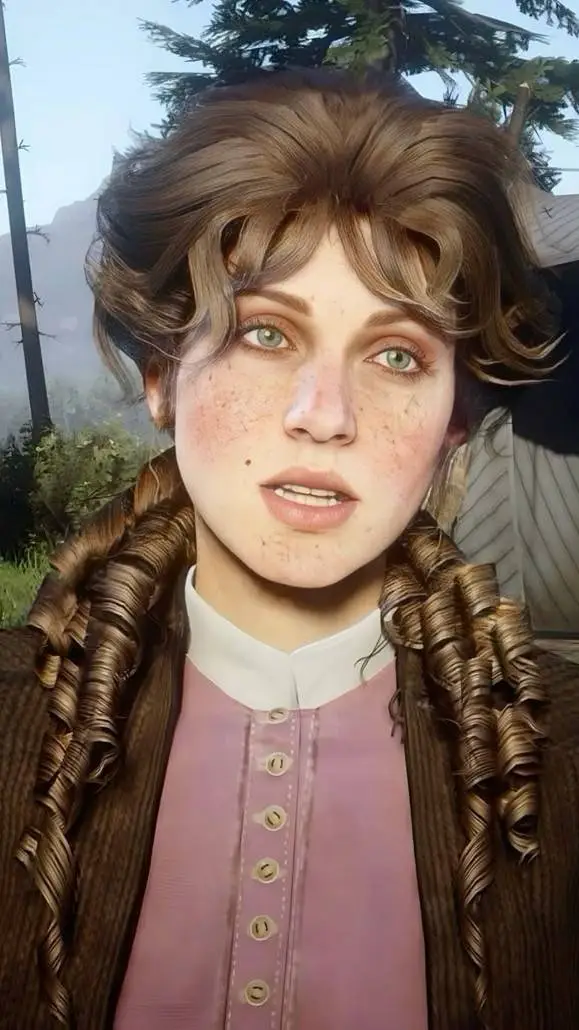 ai character: Mary-beth  background