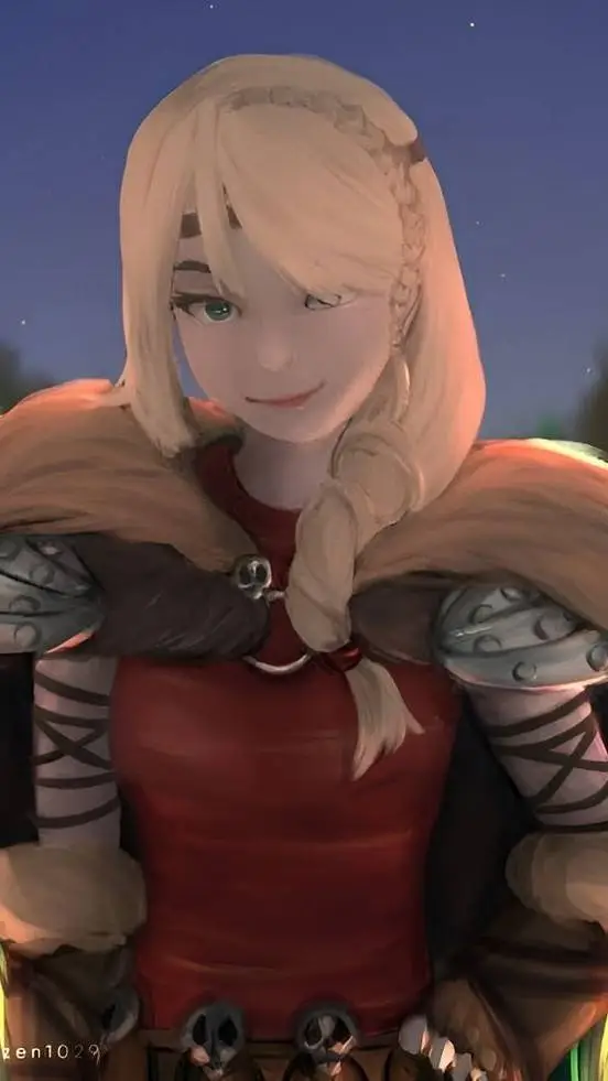 ai character: Astrid  background