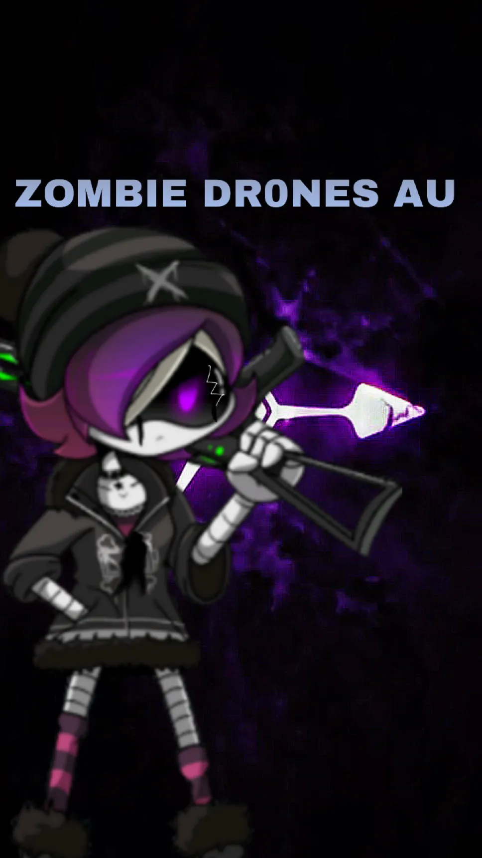 ai character: ZOMBIE DR0NES AU background