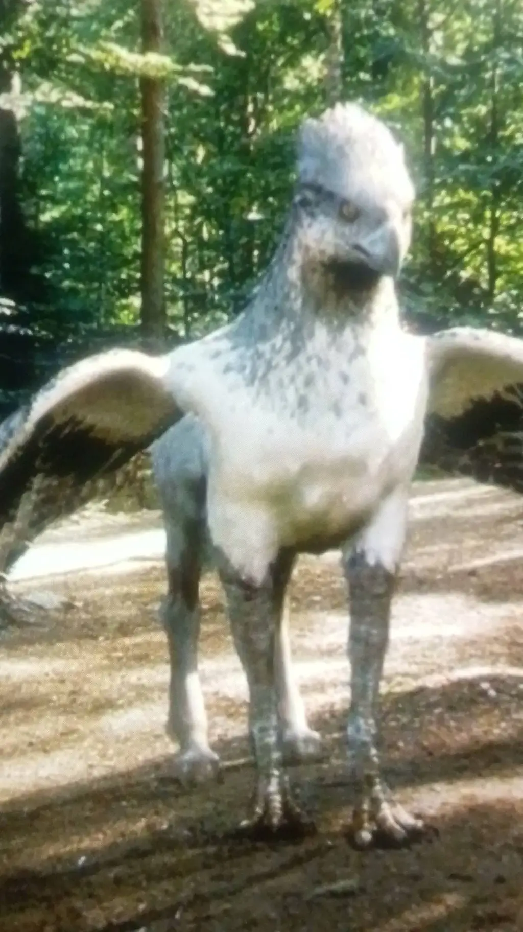 ai character: Buckbeak  background