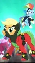ai character: Power Ponies background