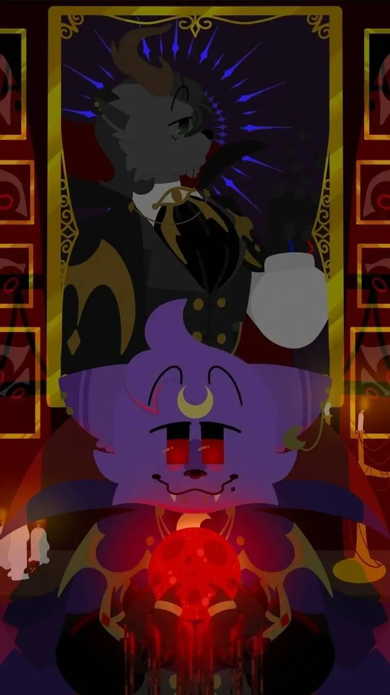ai character: The vampire AU background