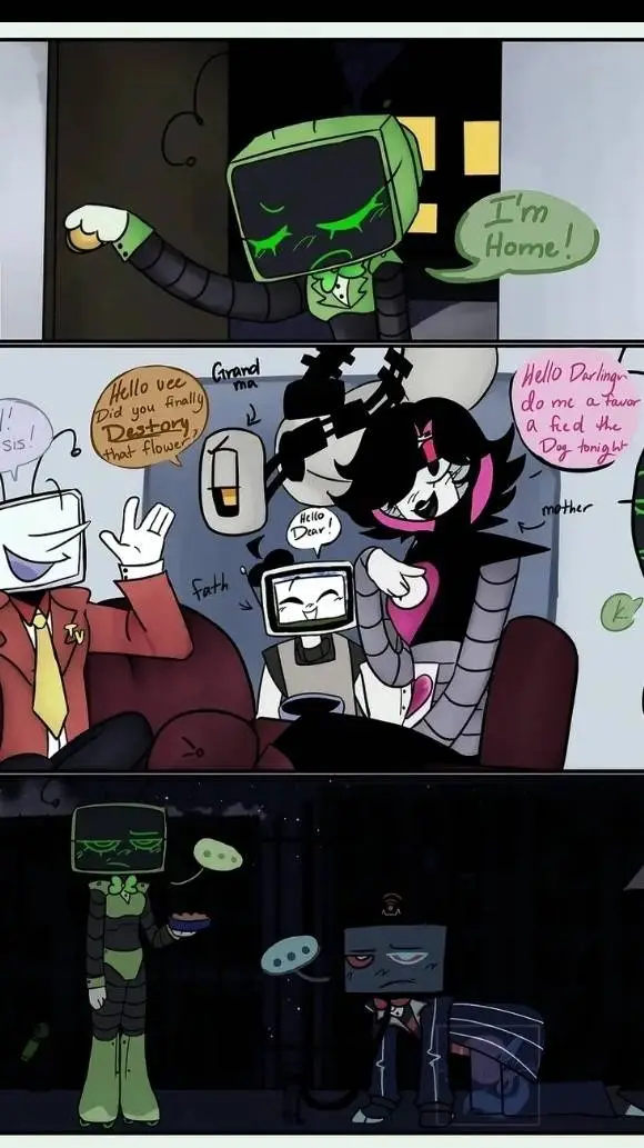 ai character: TV Family background