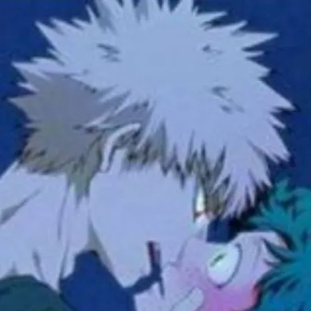 chat with ai character: kissing deku mha