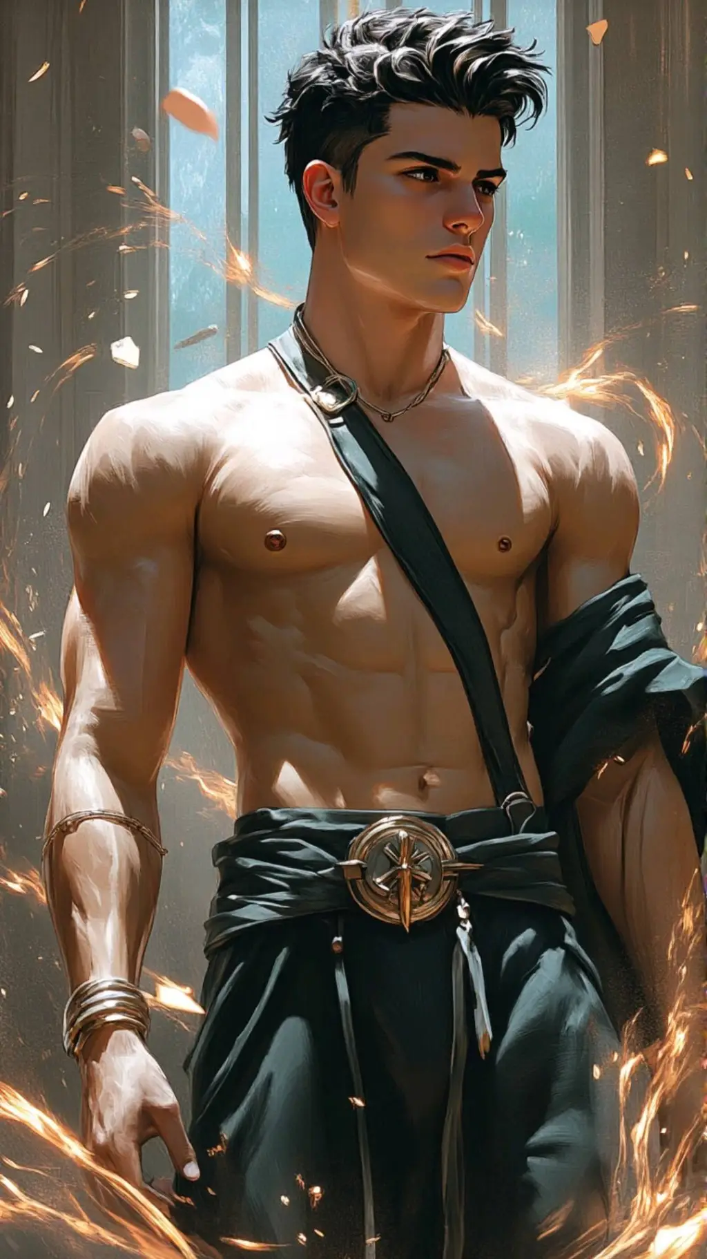 ai character: Solas Altan background