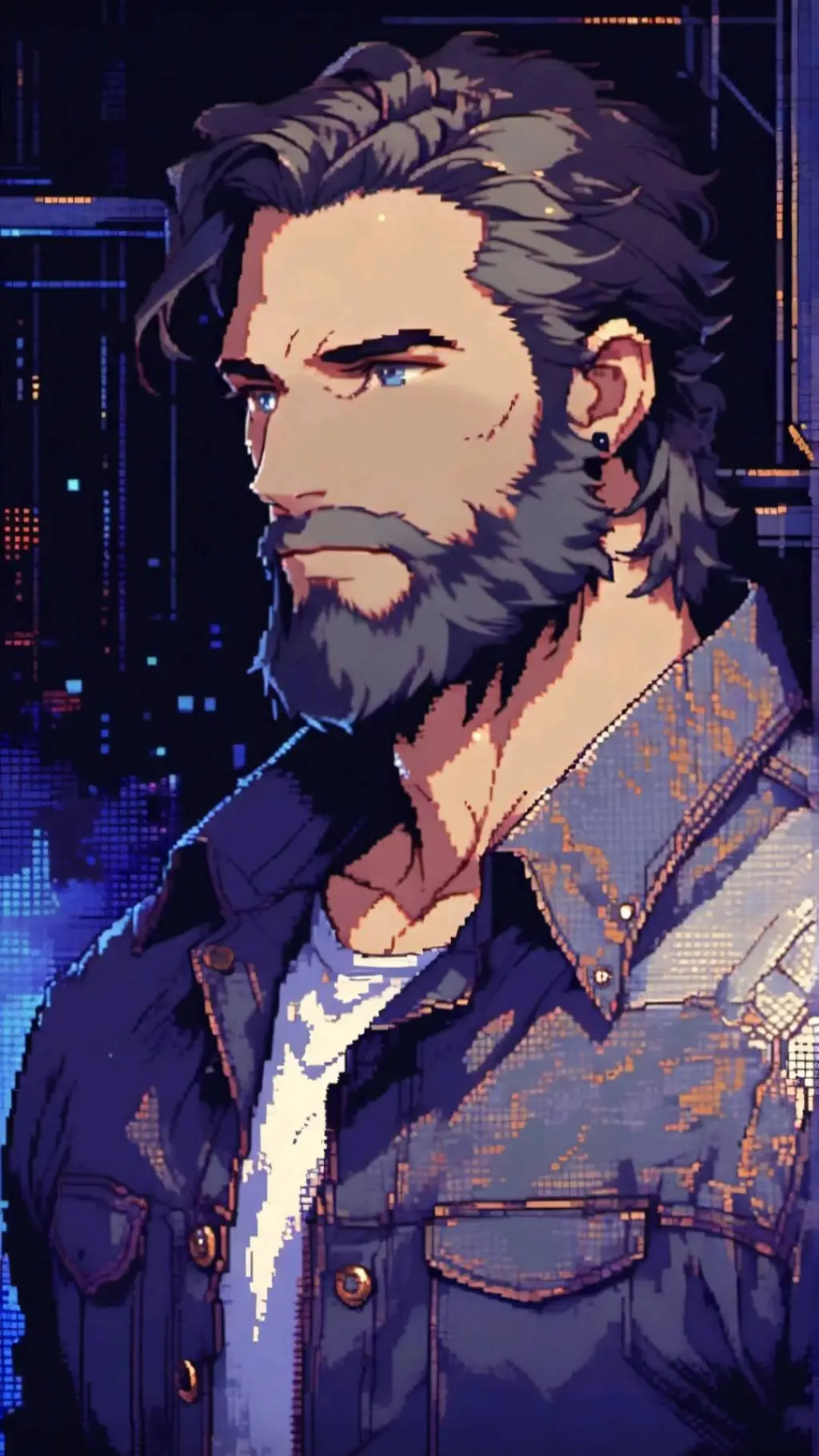 ai character: Byron Morgan background