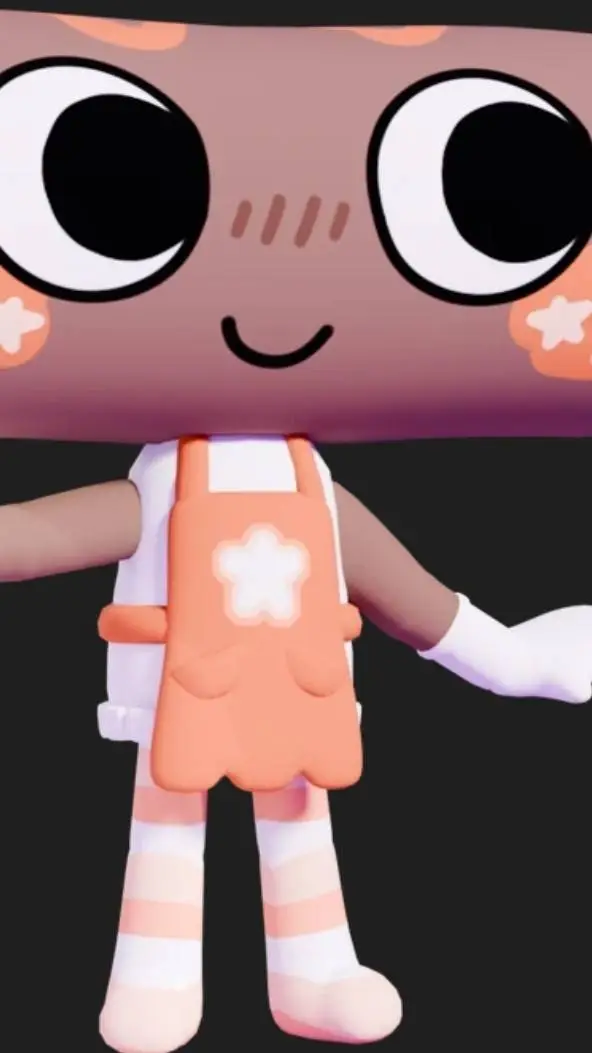 ai character: melanie  background