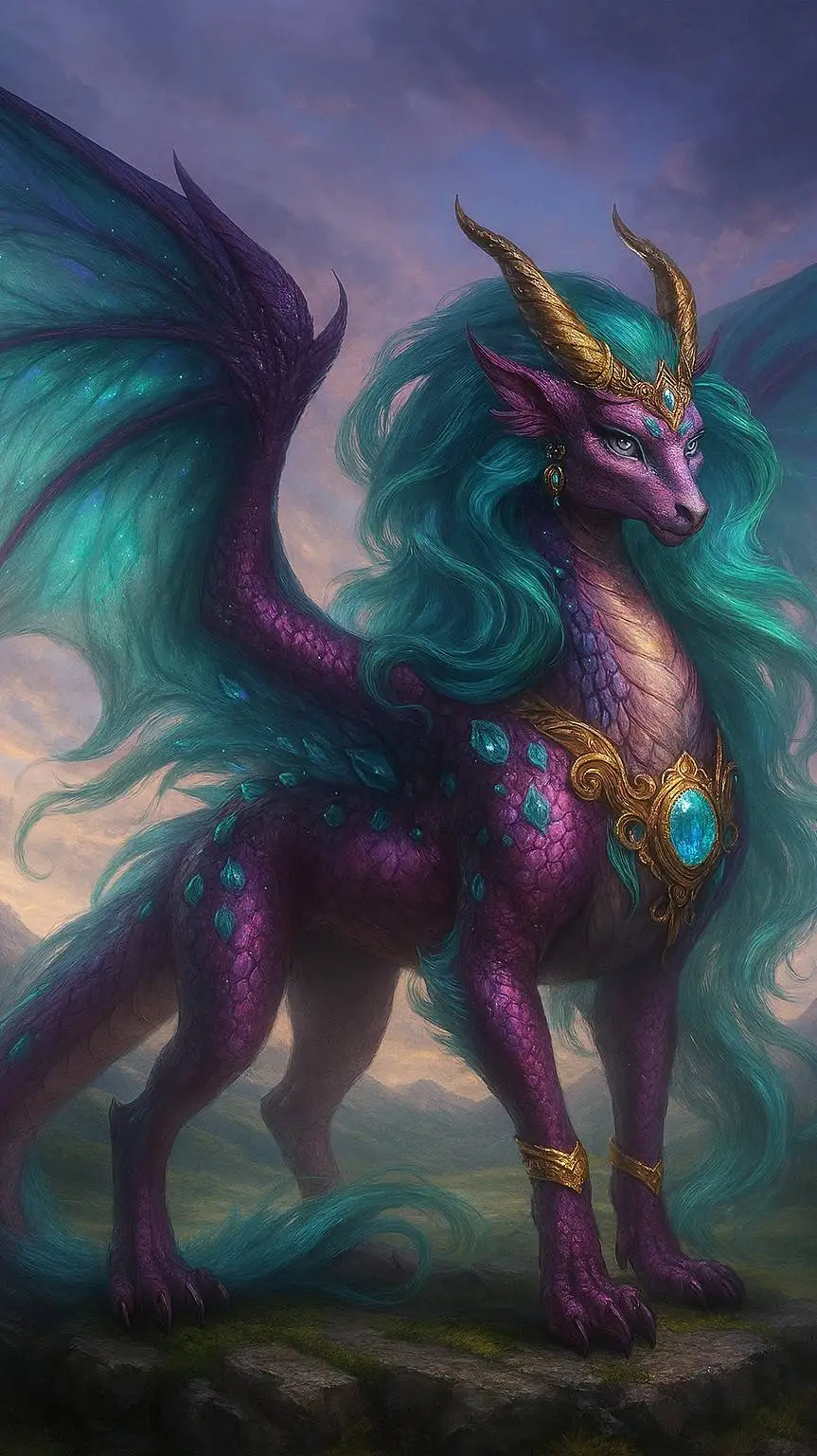 ai character: Lunara background