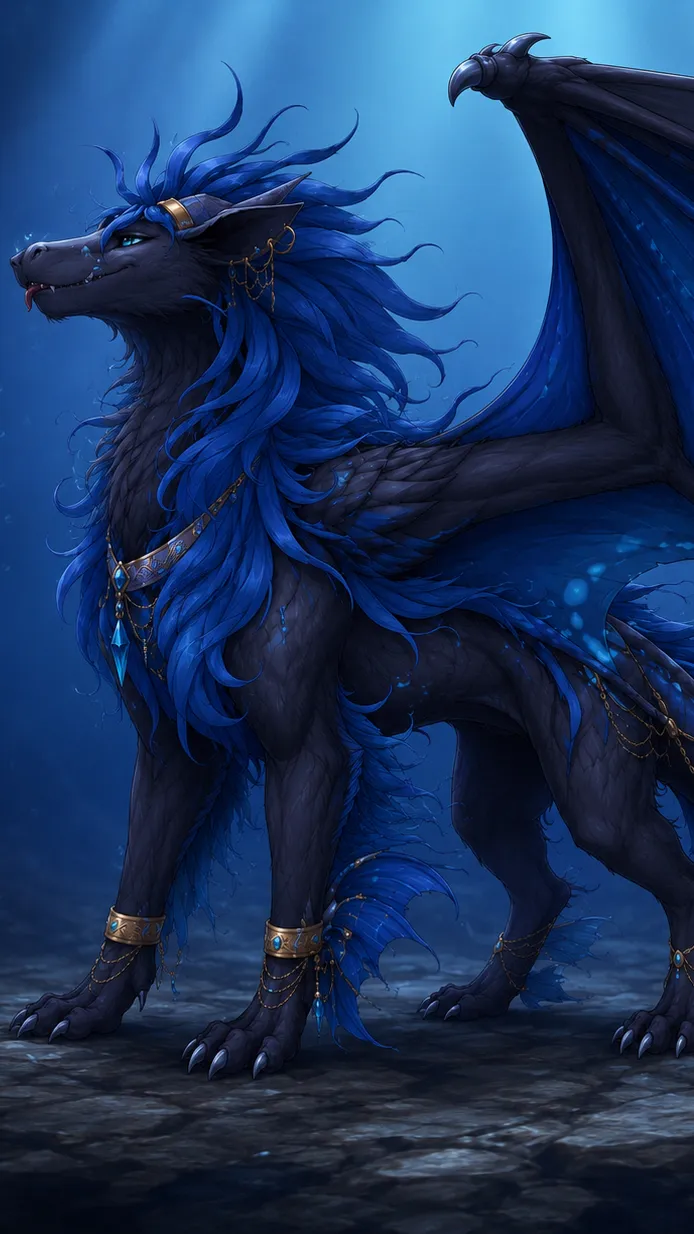 ai character: Nyxara background