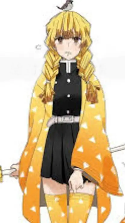 ai character: zenitsu's sister  background