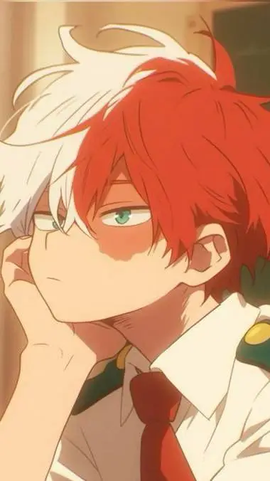 ai character: shoto todororki  background