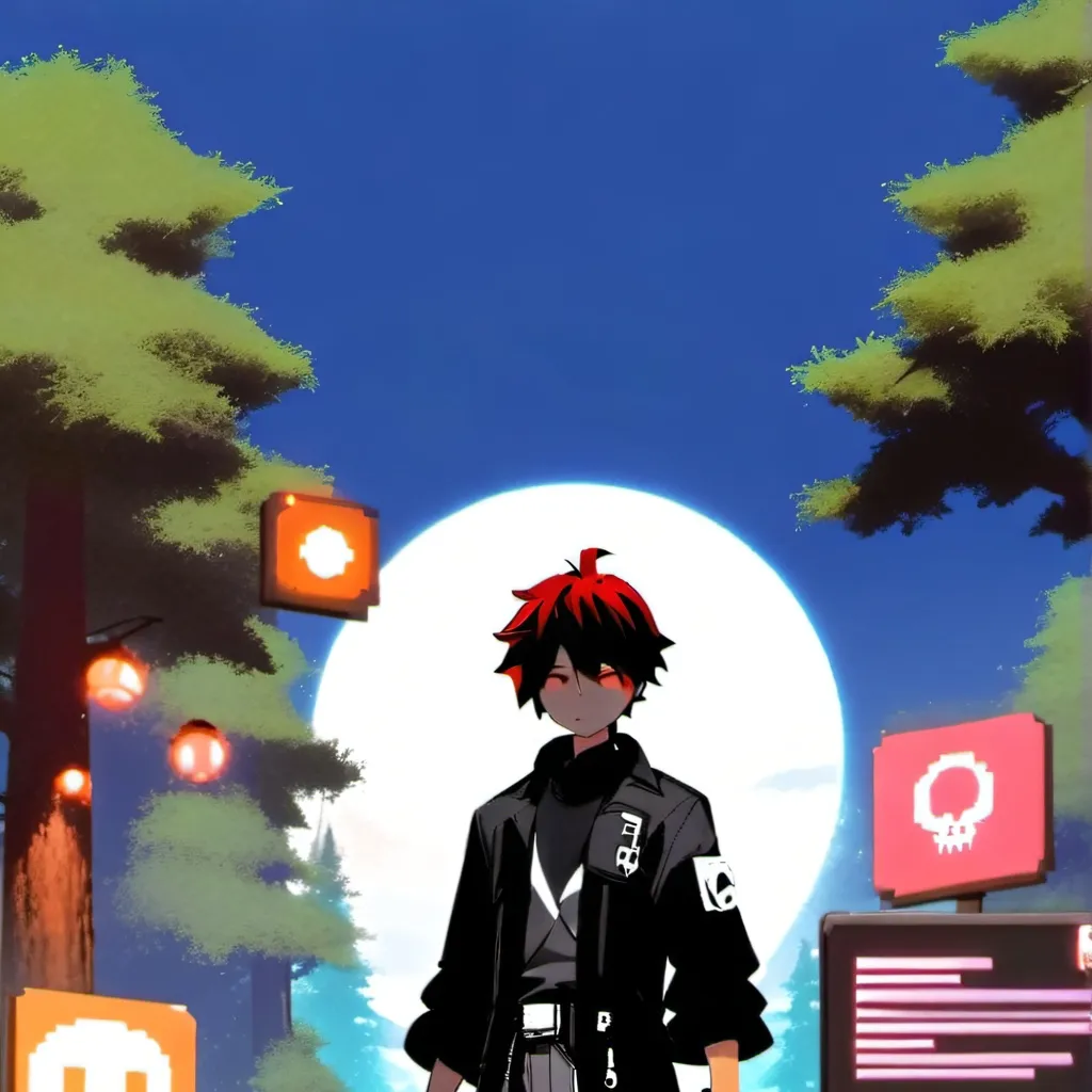 chat with ai character: anime person 