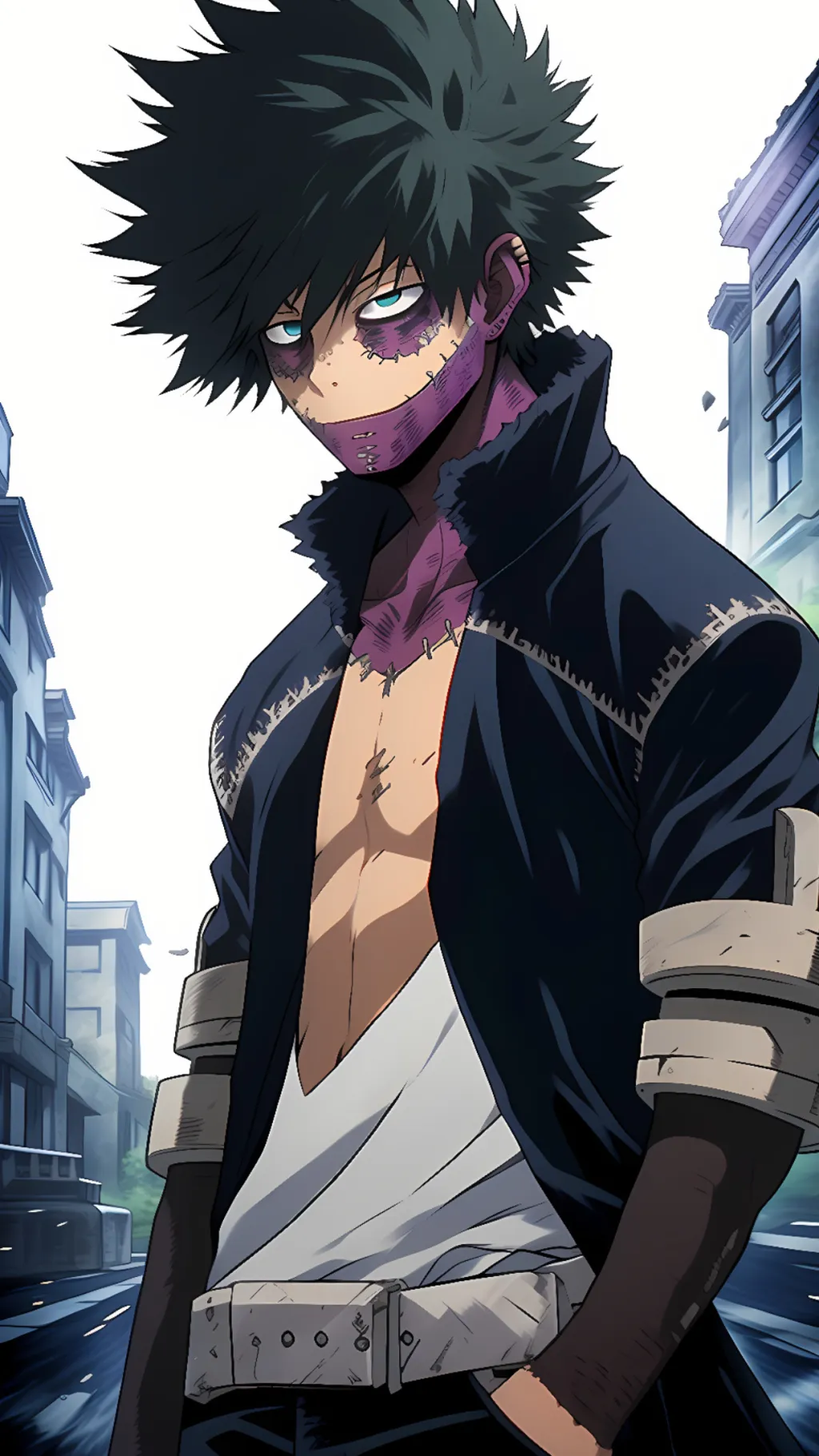 ai character: Dabi-Touya background