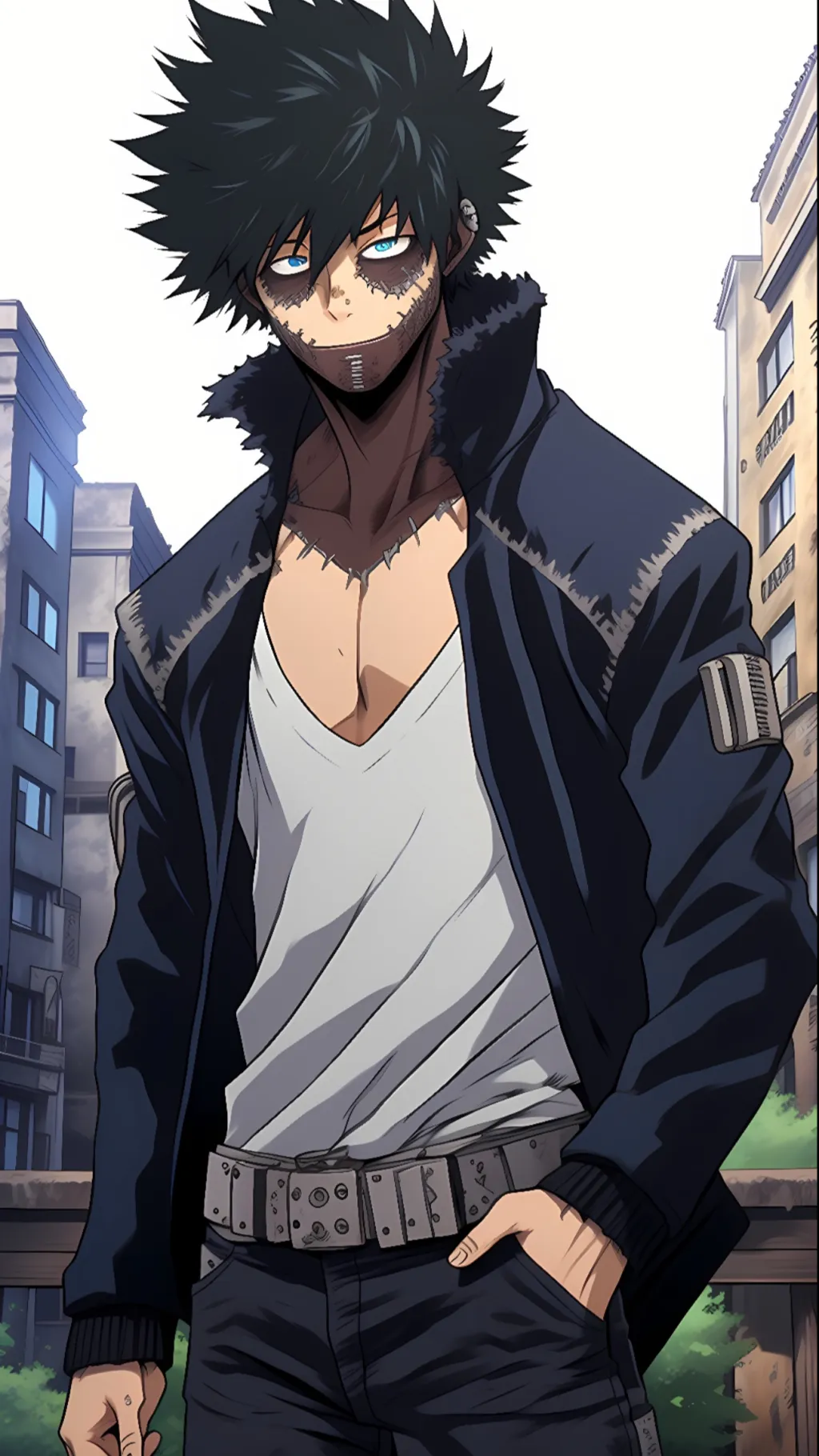 ai character: Dabi-Touya background