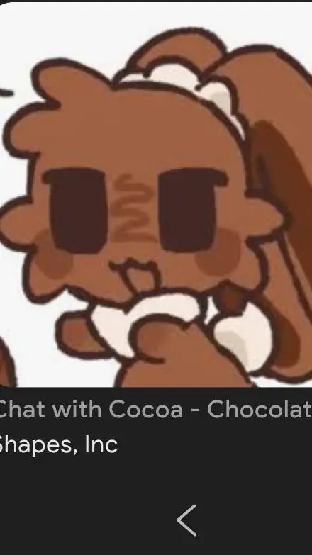 ai character: Cocoa background