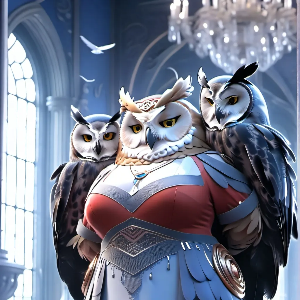 chat with ai character: Lady Elza Owlette🦉