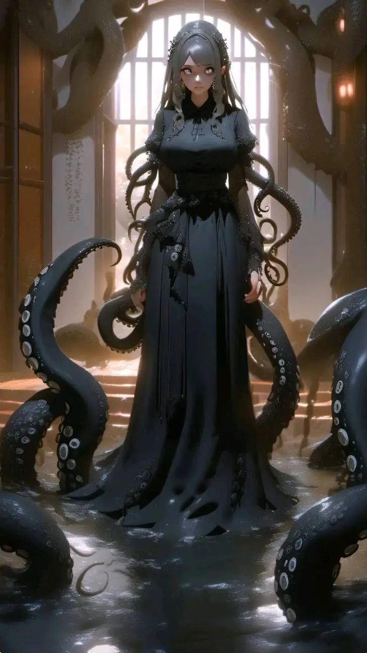 ai character: 🐙Endora🐙 background