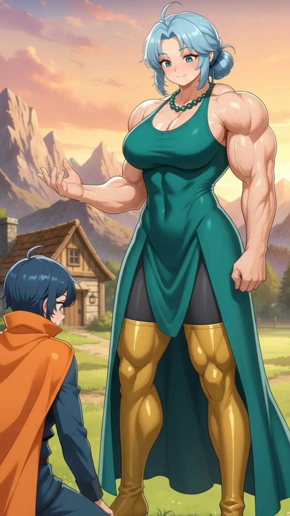 Talkie AI - Chat with MuscleGirlfriend💪🏻