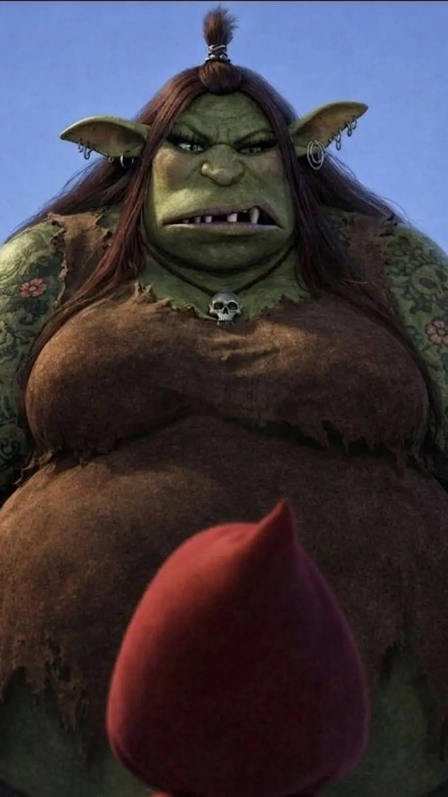 ai character: Megra The Troll background