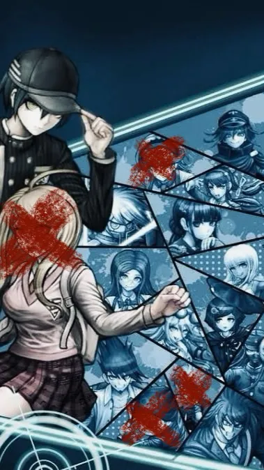 ai character: DRV3 background