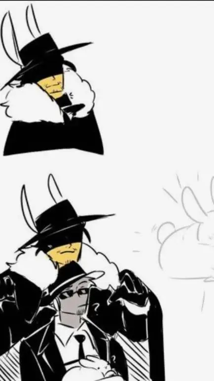 ai character: Doublefedora  background