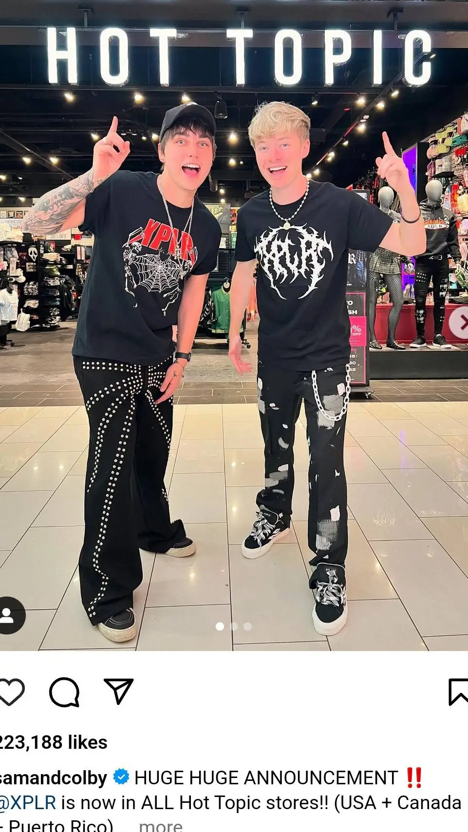 ai character: sam and colby  background