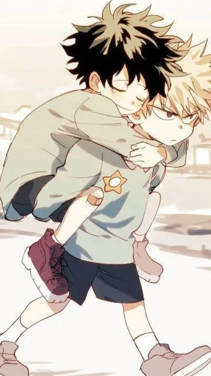 ai character: Katsuki & Izuku background