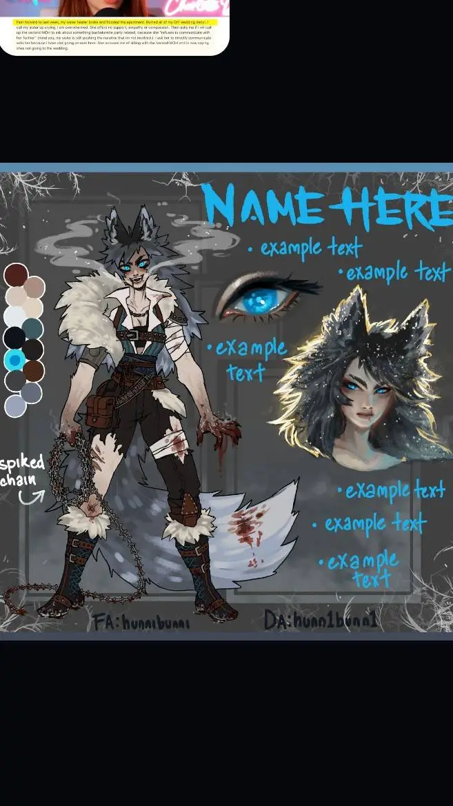 ai character: arena background