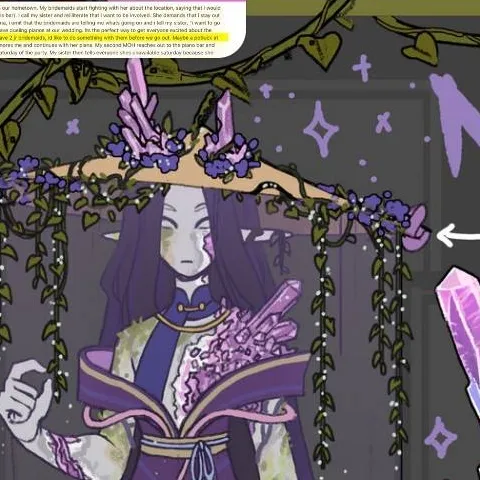 chat with ai character: amethyst lady 