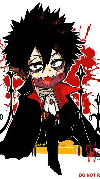 ai character: vampire Dabi background