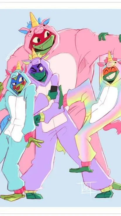 ai character: ROTTMNT background