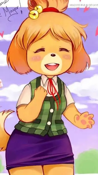 ai character: Isabelle  background
